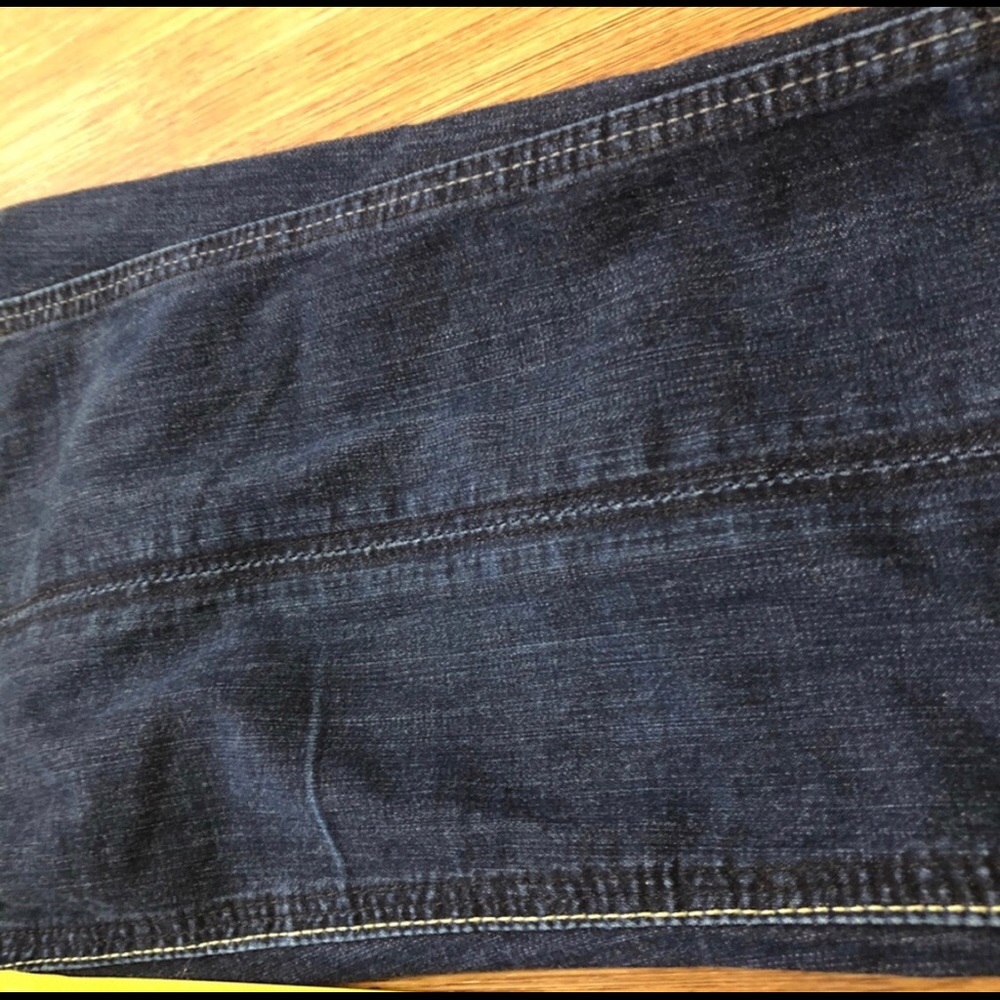 Pinstripe rag & bone skinny jeans 27 dark wash A5 - Picture 7 of 7